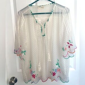 Rocks & Indigo Blouse Size L